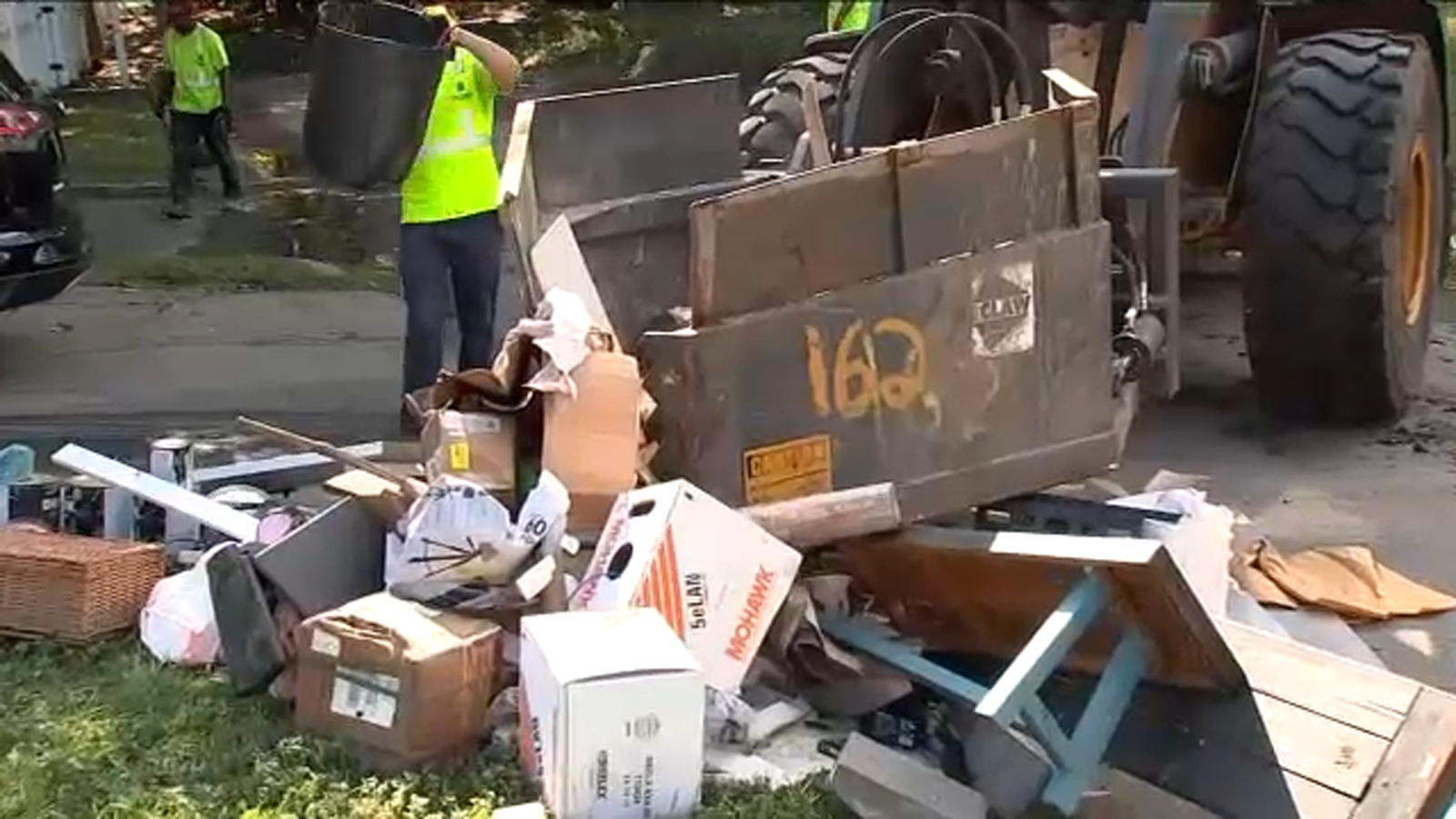 Westchester County storm recovery Cleanup underway in Mamaroneck after