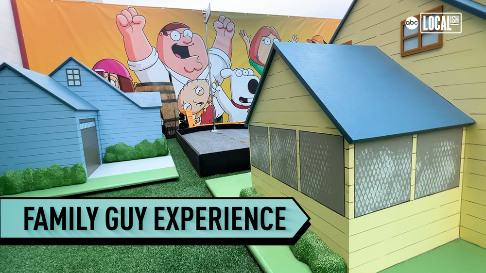 Family Guy Experience with mini-golf is the ultimate show tribute