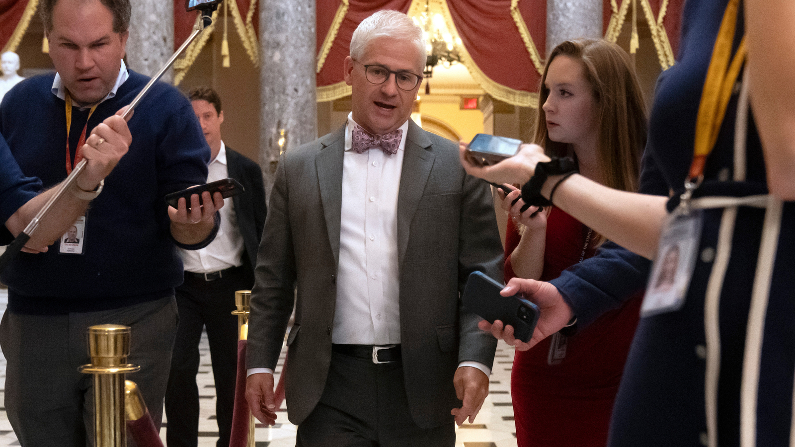 Rep Patrick McHenry of North Carolina is the leader of the House at least for now Rep Patrick McHenry of North Carolina is the leader of the House at least for now