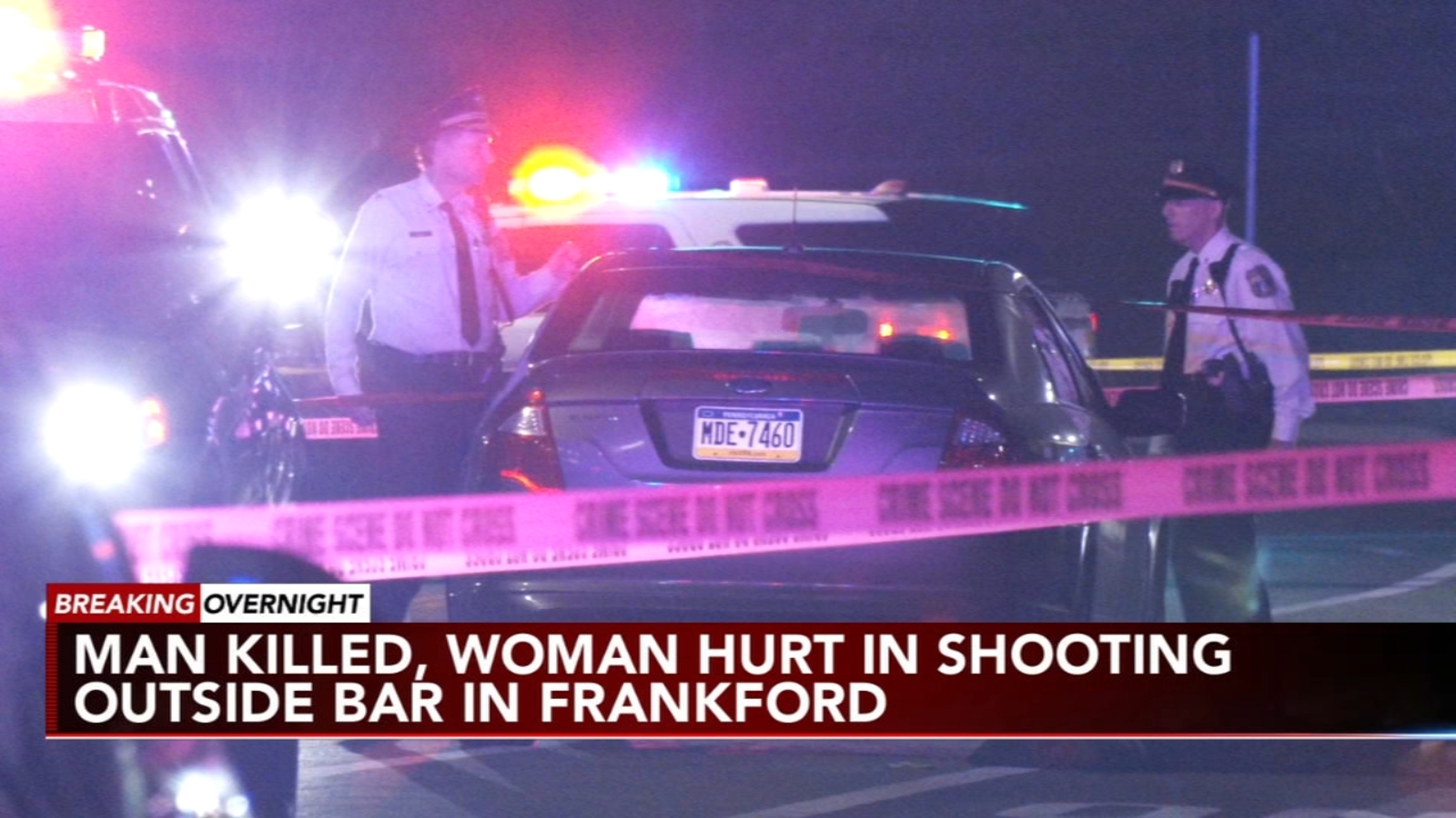 1 dead, 1 injured in shooting near bar in Philadelphia's Frankford