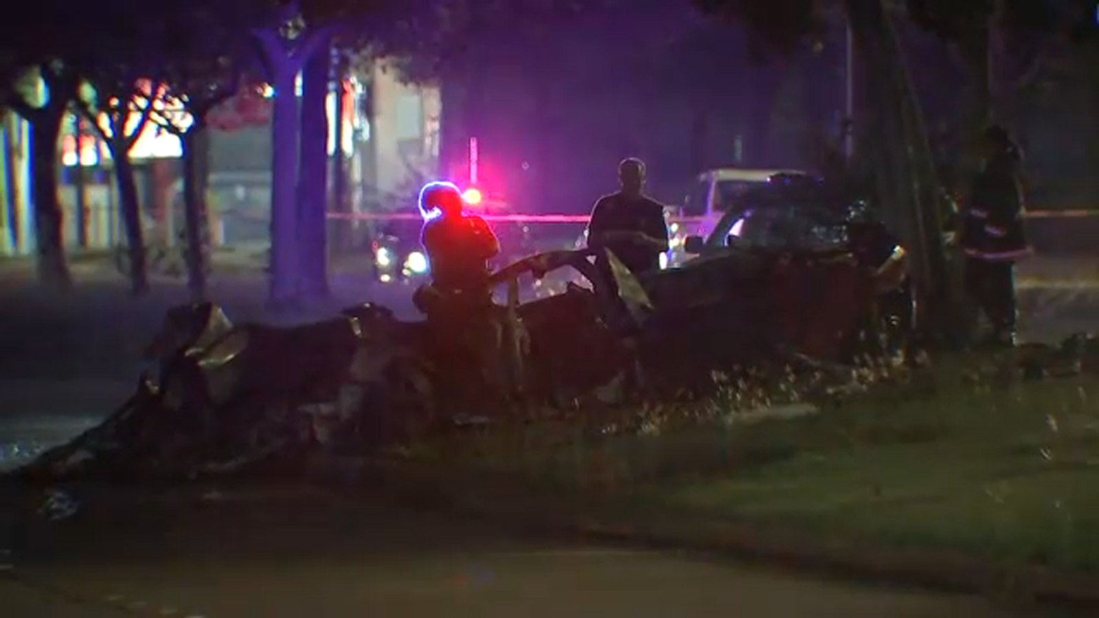 Fireworks exploded in car that crashed leaving 1 woman dead in southwest Houston HPD says