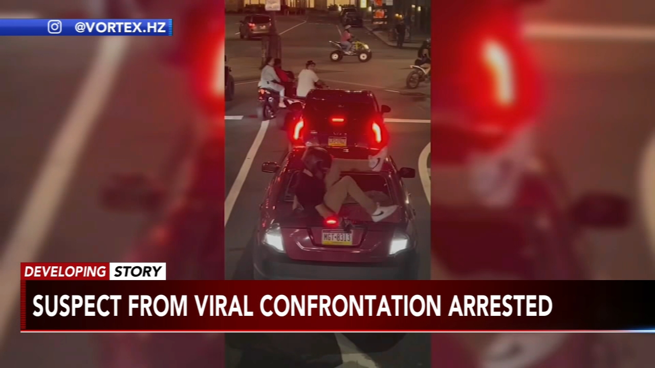 Sources ID motorcyclist arrested after attack on car with children inside near City Hall