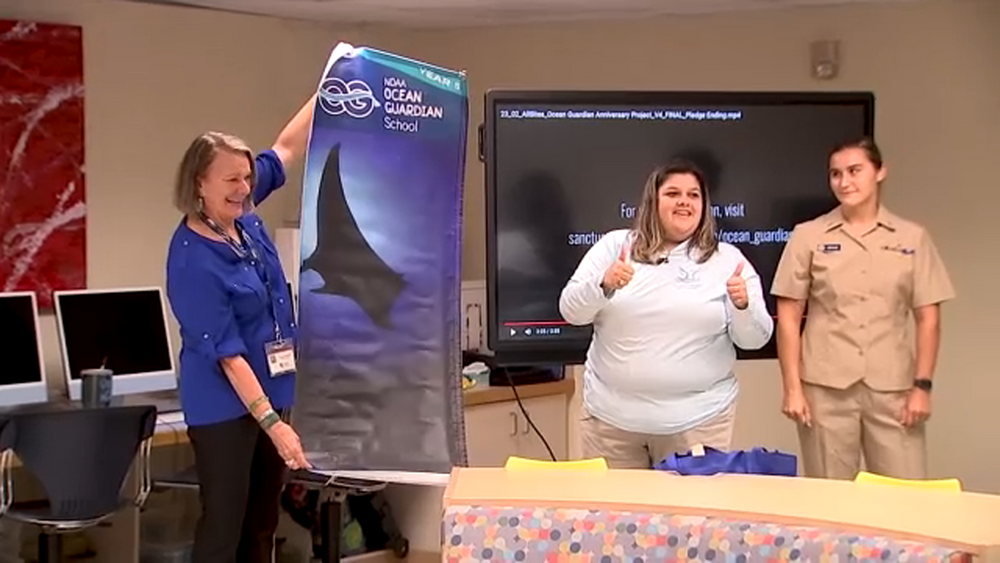 Houston school named city's 1st NOAA Ocean Guardian