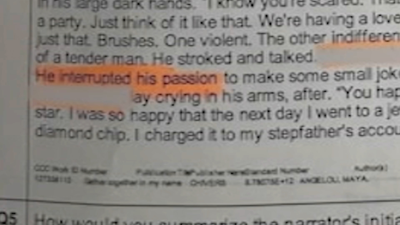 Inappropriate reading assignment ends up in HISD 8th-grade classrooms