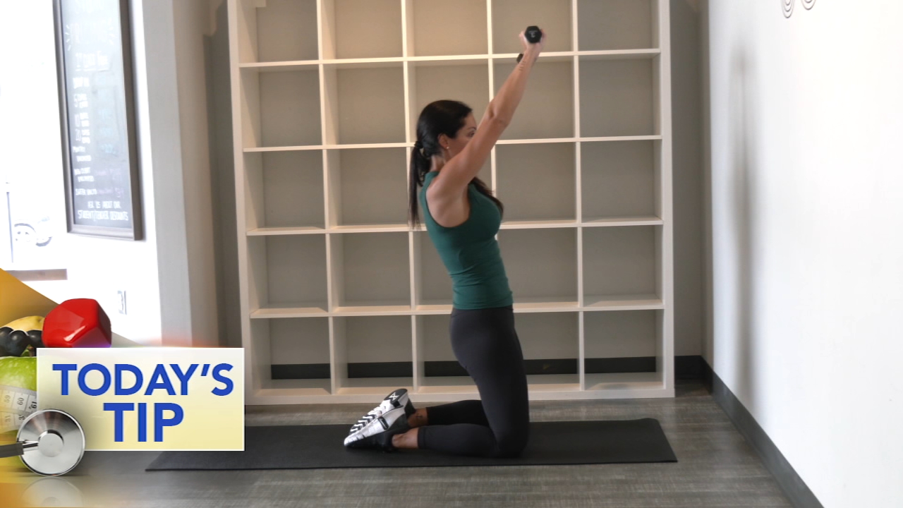 Shoulder press up - Today's Tip