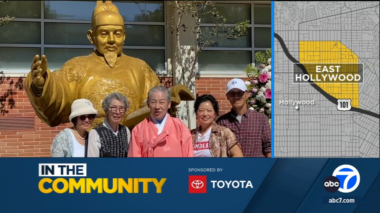 Los Angeles City College unveils new King Sejong statue for Hangul Day