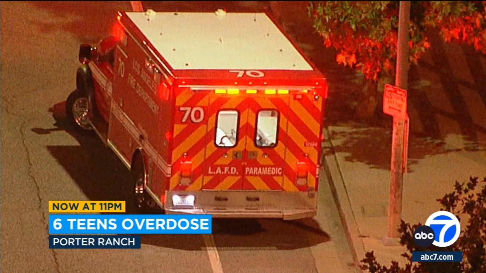 5 teens hospitalized after ingesting unknown substance at Porter Ranch park - Vimarsana News