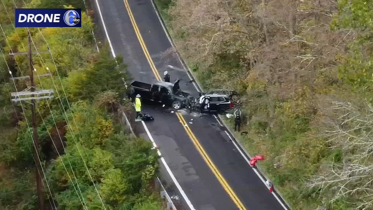 Man killed, 2 others injured following car crash in Bucks County