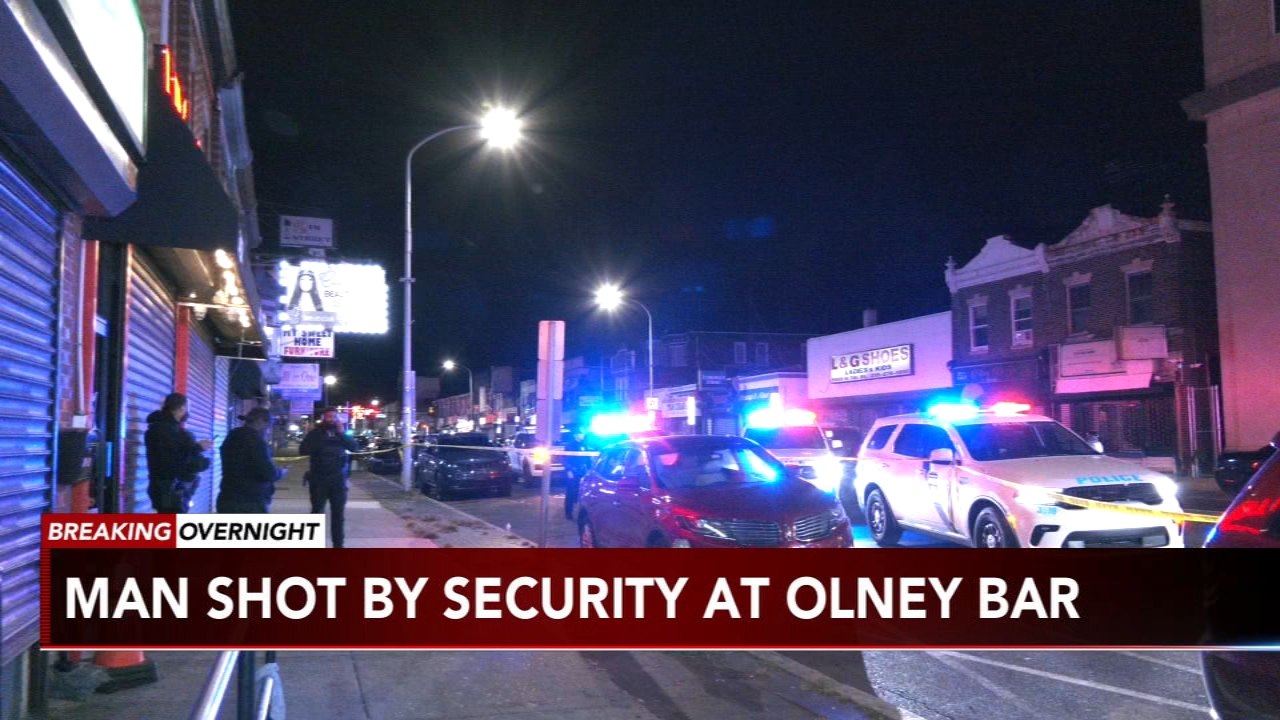 Bar dispute ends with man shot in Olney