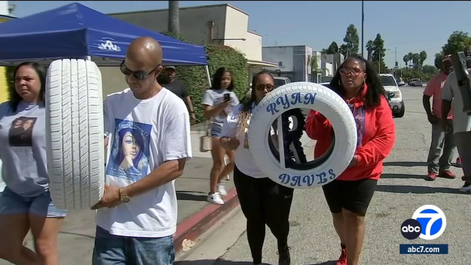 Couple killed by drunk driver remembered with ghost tire memorial in Inglewood - Vimarsana News