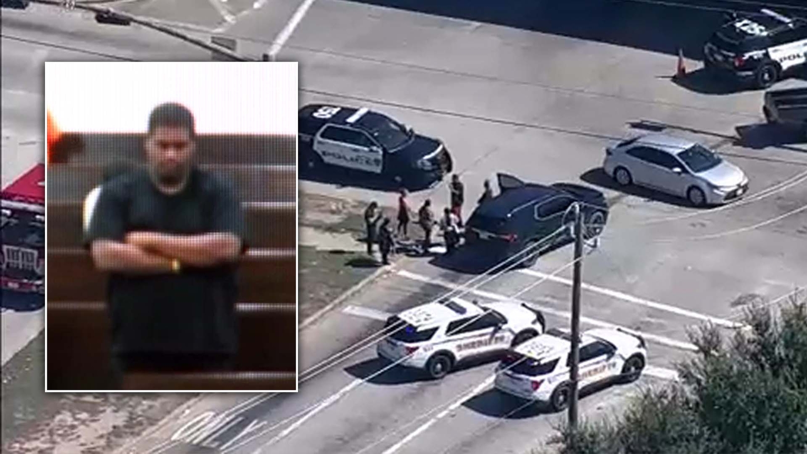 Suspect given 20K bond after chase ends in crash sending 1 to hospital records show