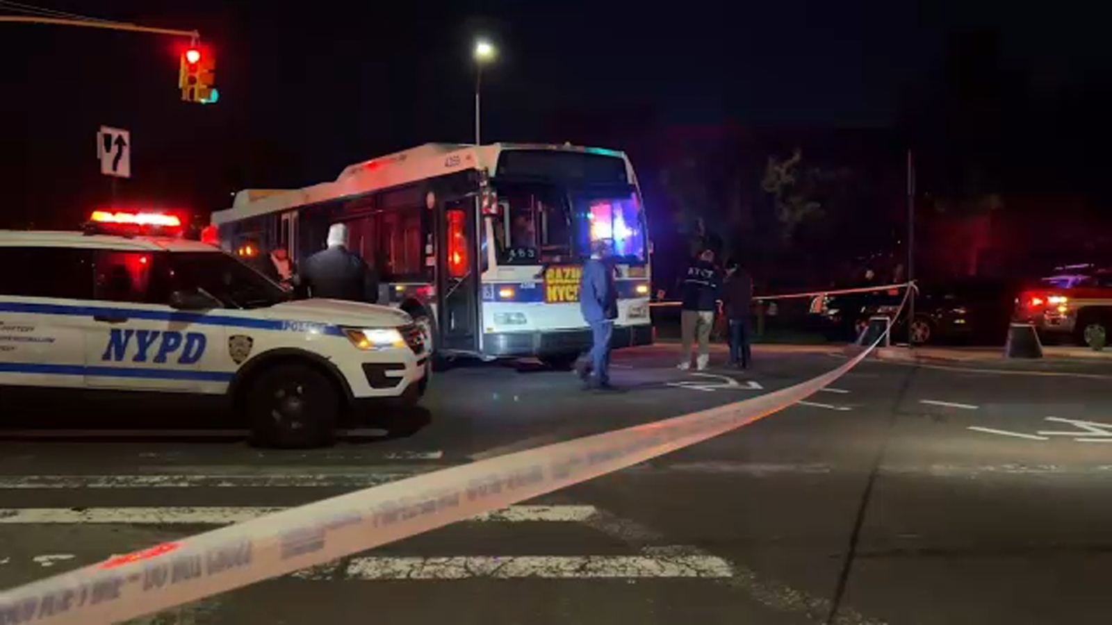 Teen riding motorcycle dies after colliding with MTA bus in East ...