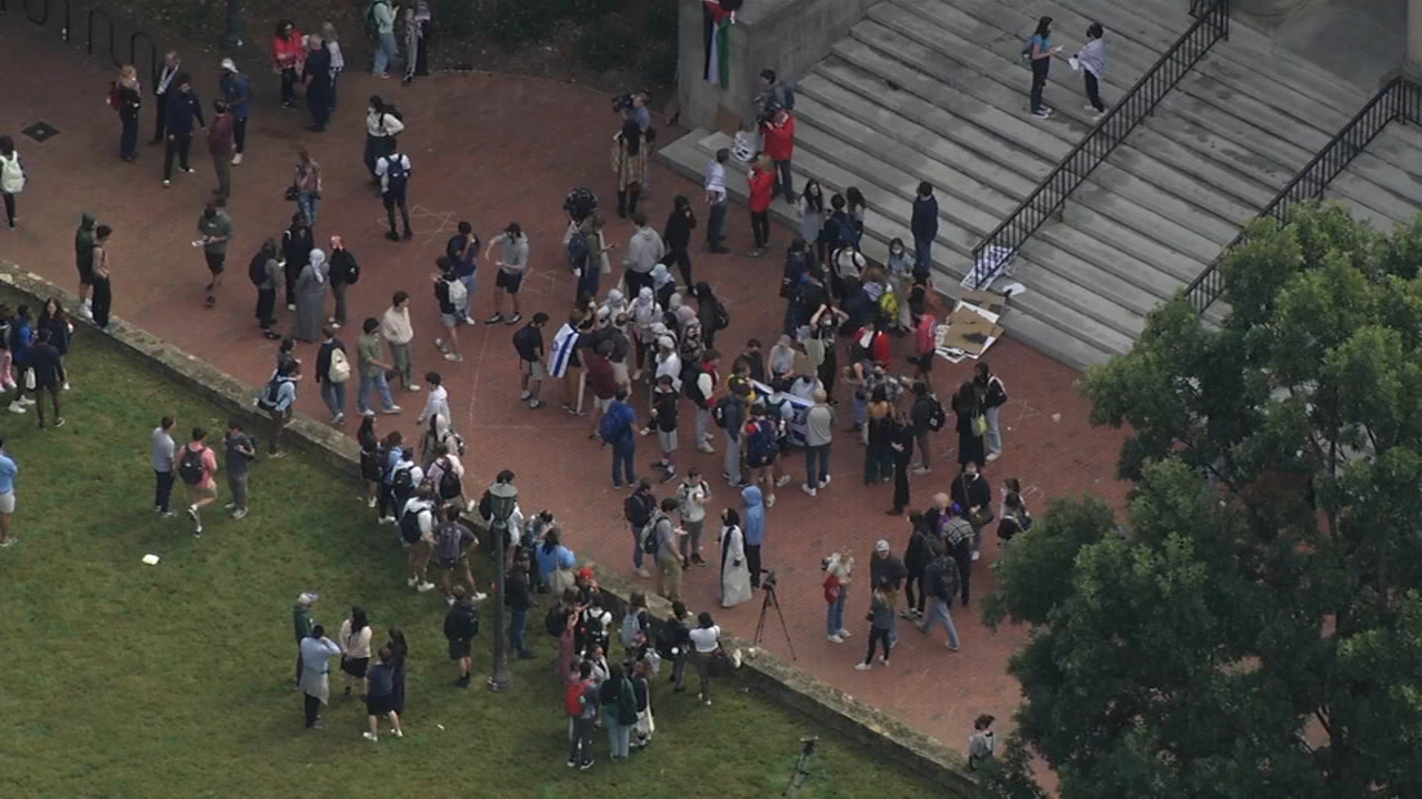Israel-Gaza war protest breaks out at UNC during University Day
