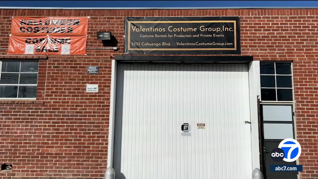 North Hollywood costume shop struggles to keep doors open 