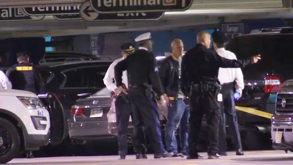 Philadelphia police officer killed after shooting at airport parking garage