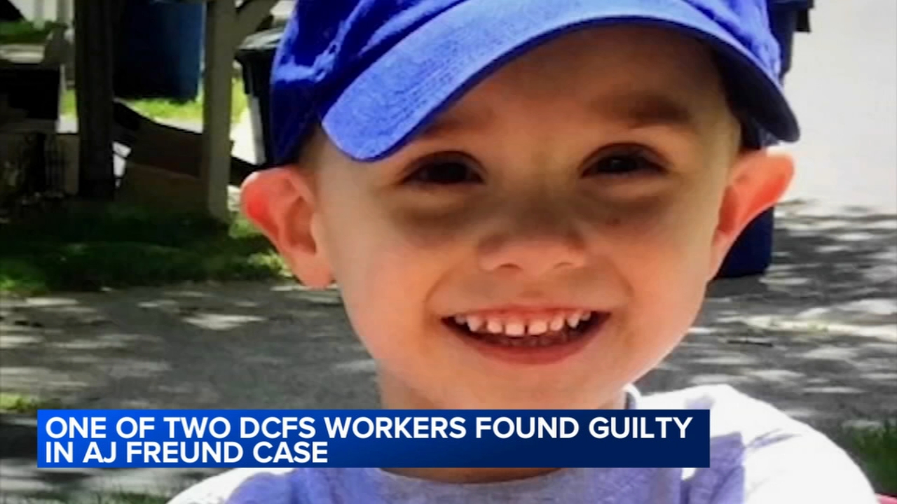 Judge finds 1 of 2 ex-DCFS workers guilty in AJ Freund case