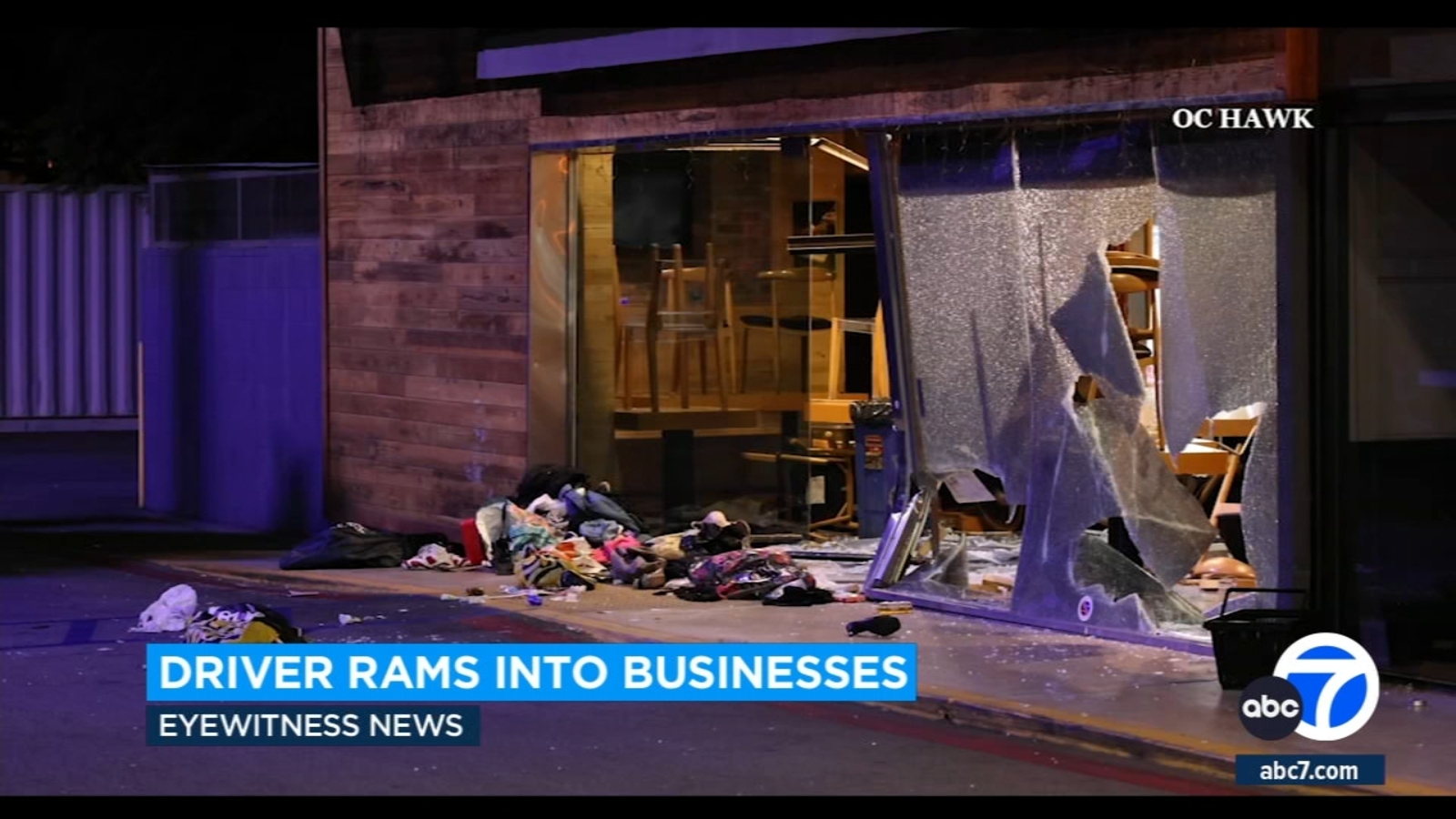 Driver repeatedly rams car into 2 businesses in Los Feliz, leaving major damage - Vimarsana News