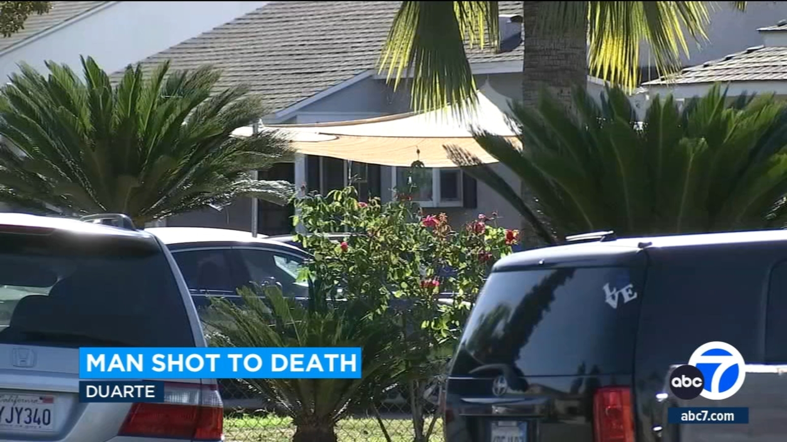 Man shot to death outside his Duarte home, authorities say - ABC7 Los ...