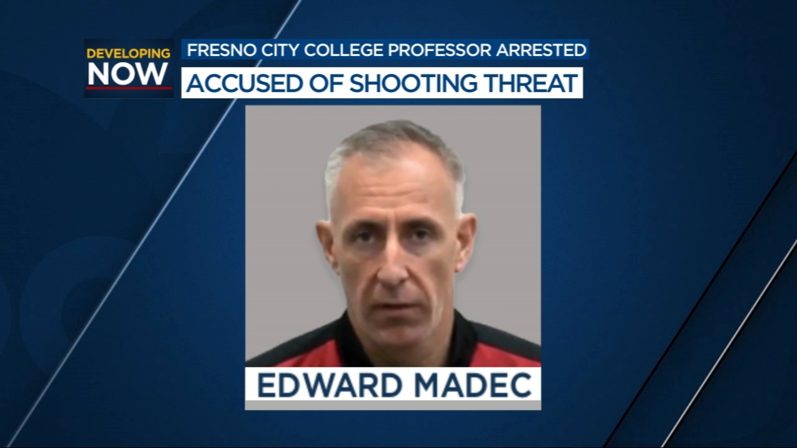 Fresno City College teacher arrested for making threats against staff