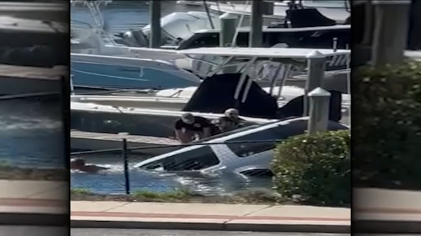 Two good Samaritans save man after car goes sinking into water in Stony Brook - Vimarsana News
