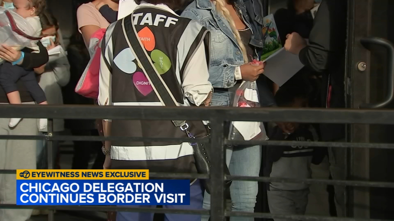 Texas border towns share migrant management playbook with Chicago