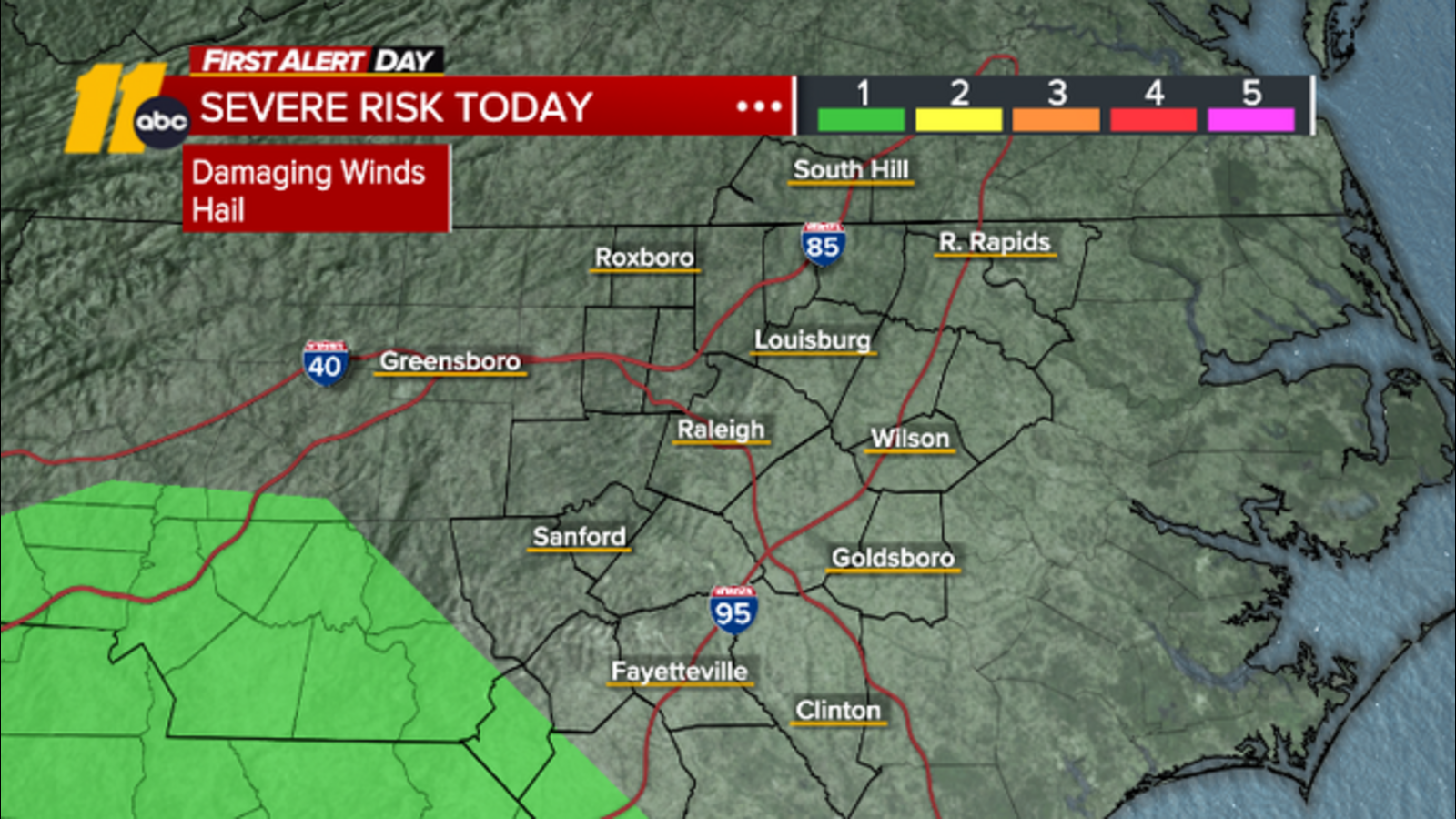 Chance of storms Friday afternoon downpours possible Chance of storms Friday afternoon downpours possible