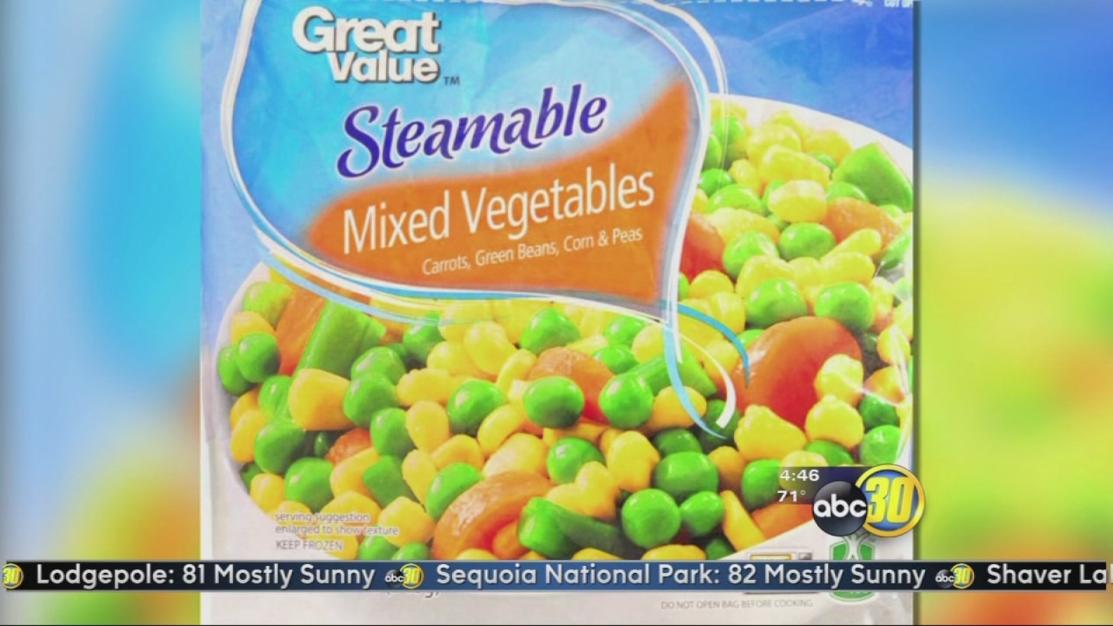 Frozen vegetables recalled for possible listeria contamination ABC30