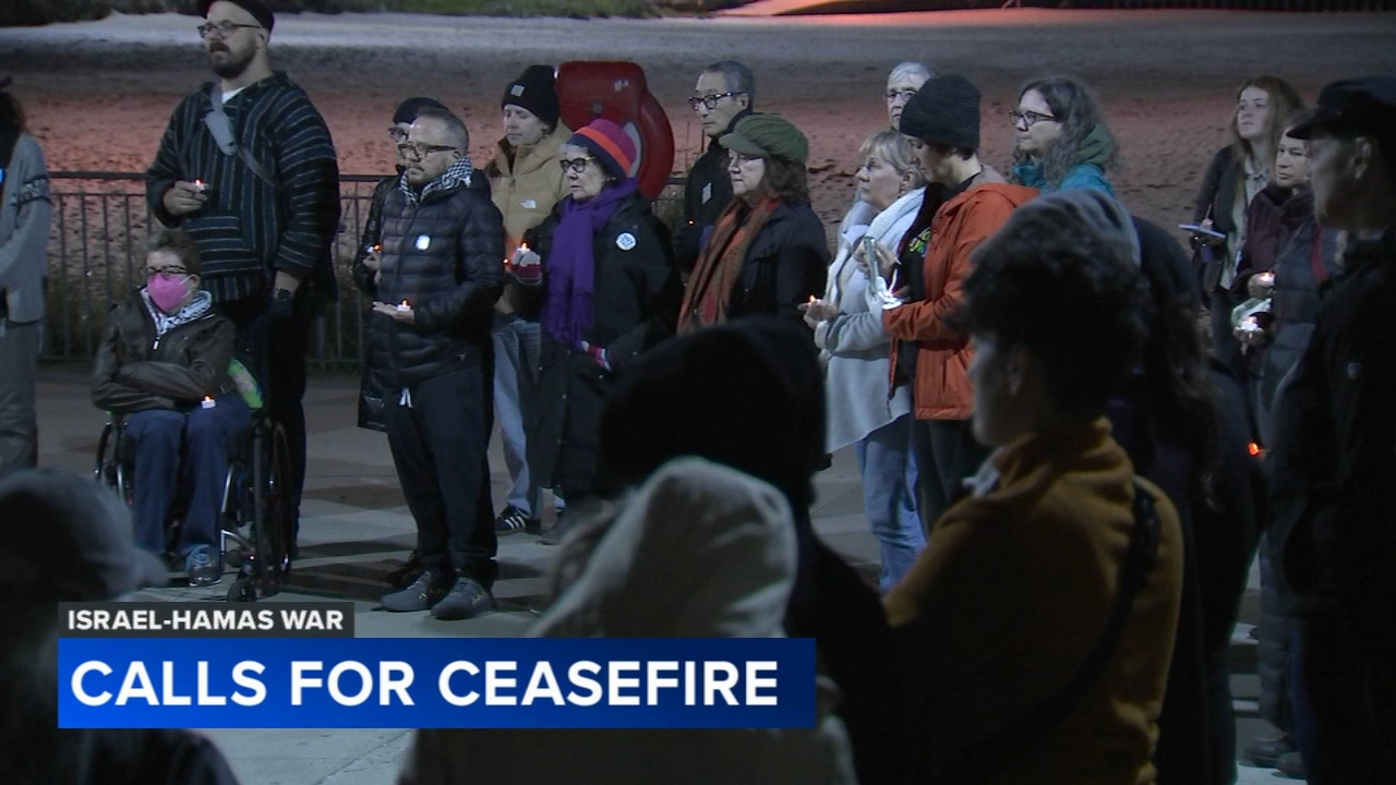 Chicagoan supporters of Palestinians, Israelis call for ceasefire