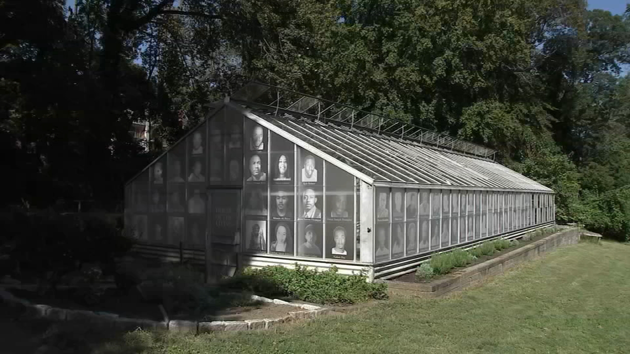 Old greenhouse in Montgomery County honoring victims of gun violence