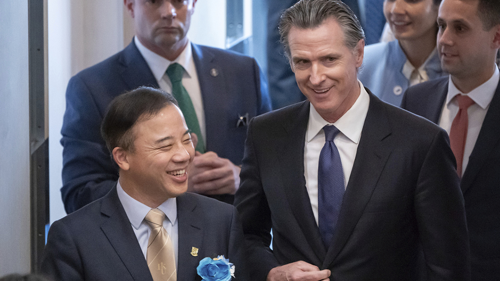 Gavin Newsom visits China: California Governor says his state will always be a partner on climate change - Vimarsana News
