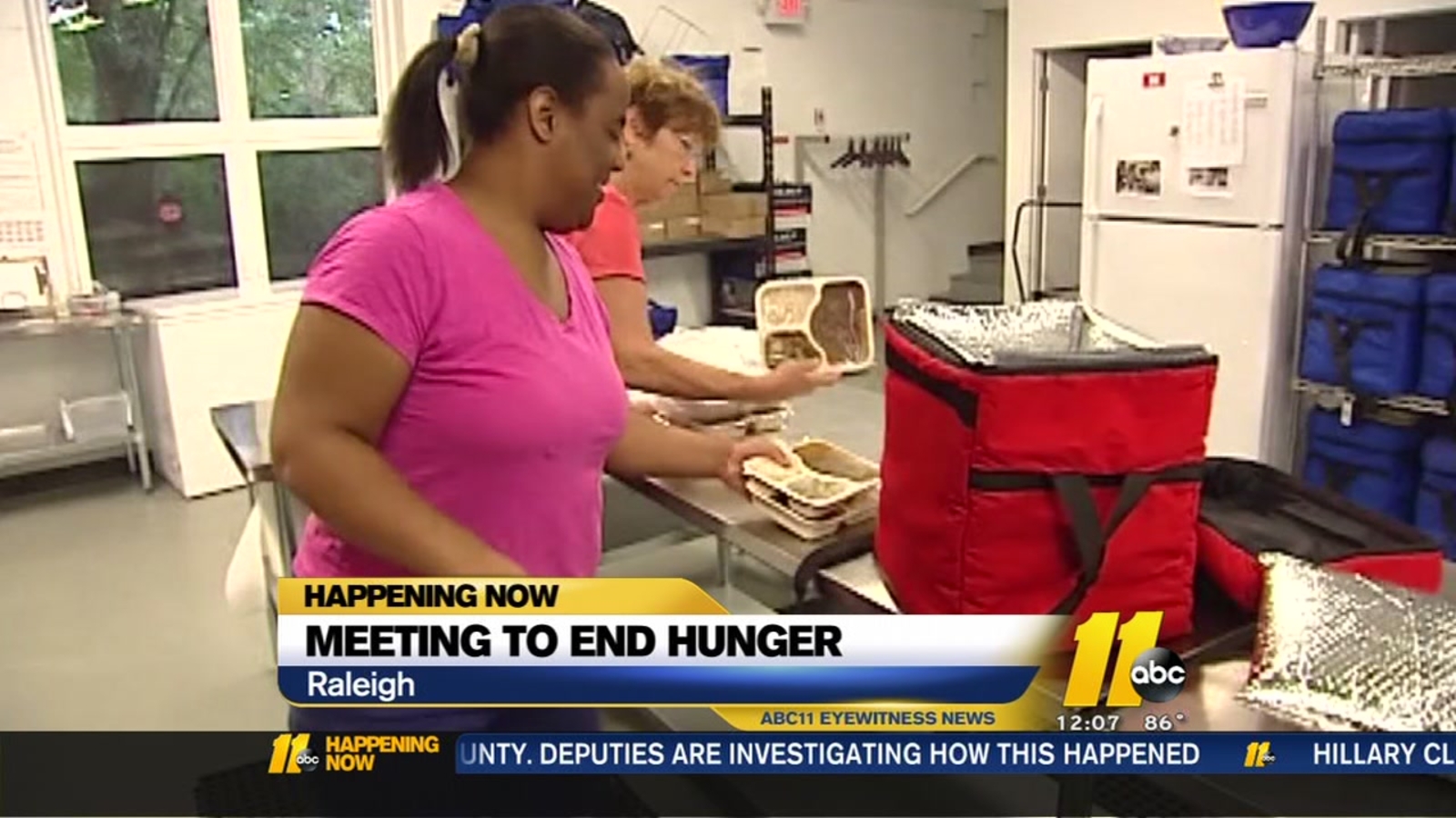 Community leaders work to end hunger ABC11 RaleighDurham