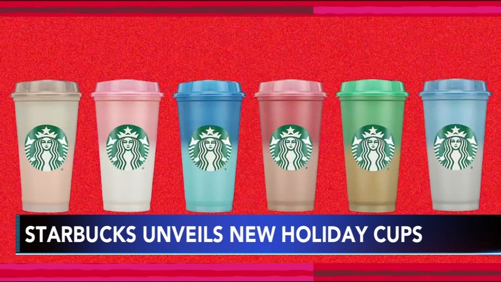 Starbucks' holiday cups 2023 release date - ABC7 New York