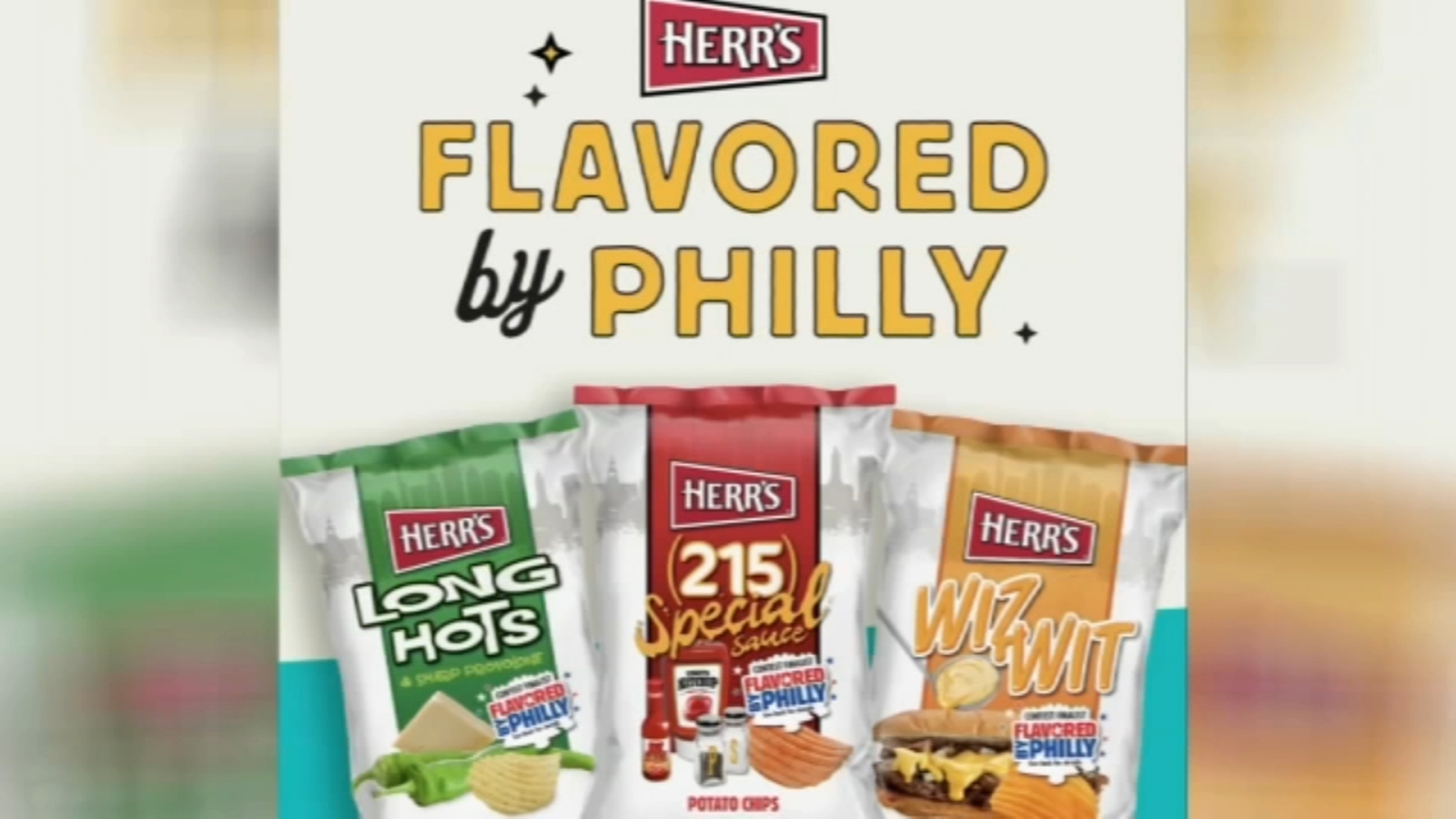 Herr's chips officially kicks off 3rd annual 'Flavored By Philly