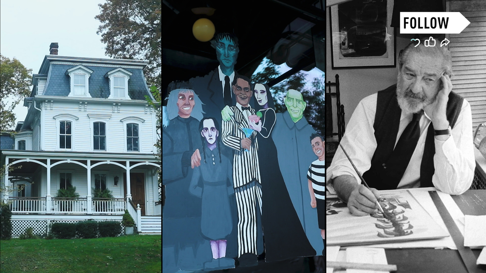 'AddamsFest' celebrates spooky & kooky family in cartoonist's hometown