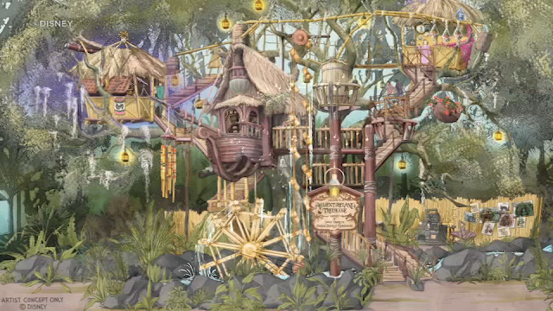 Disneyland's new Adventureland Treehouse opening next month