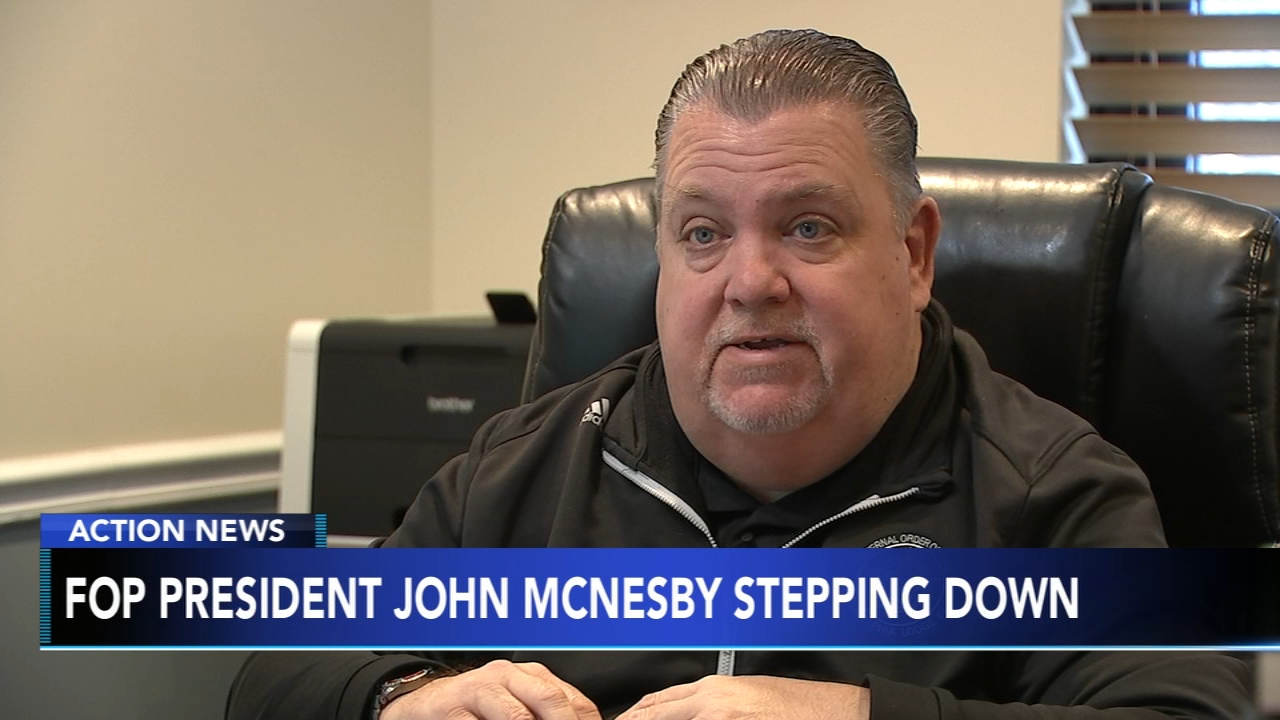 Philadelphia police union president John McNesby stepping down for new position