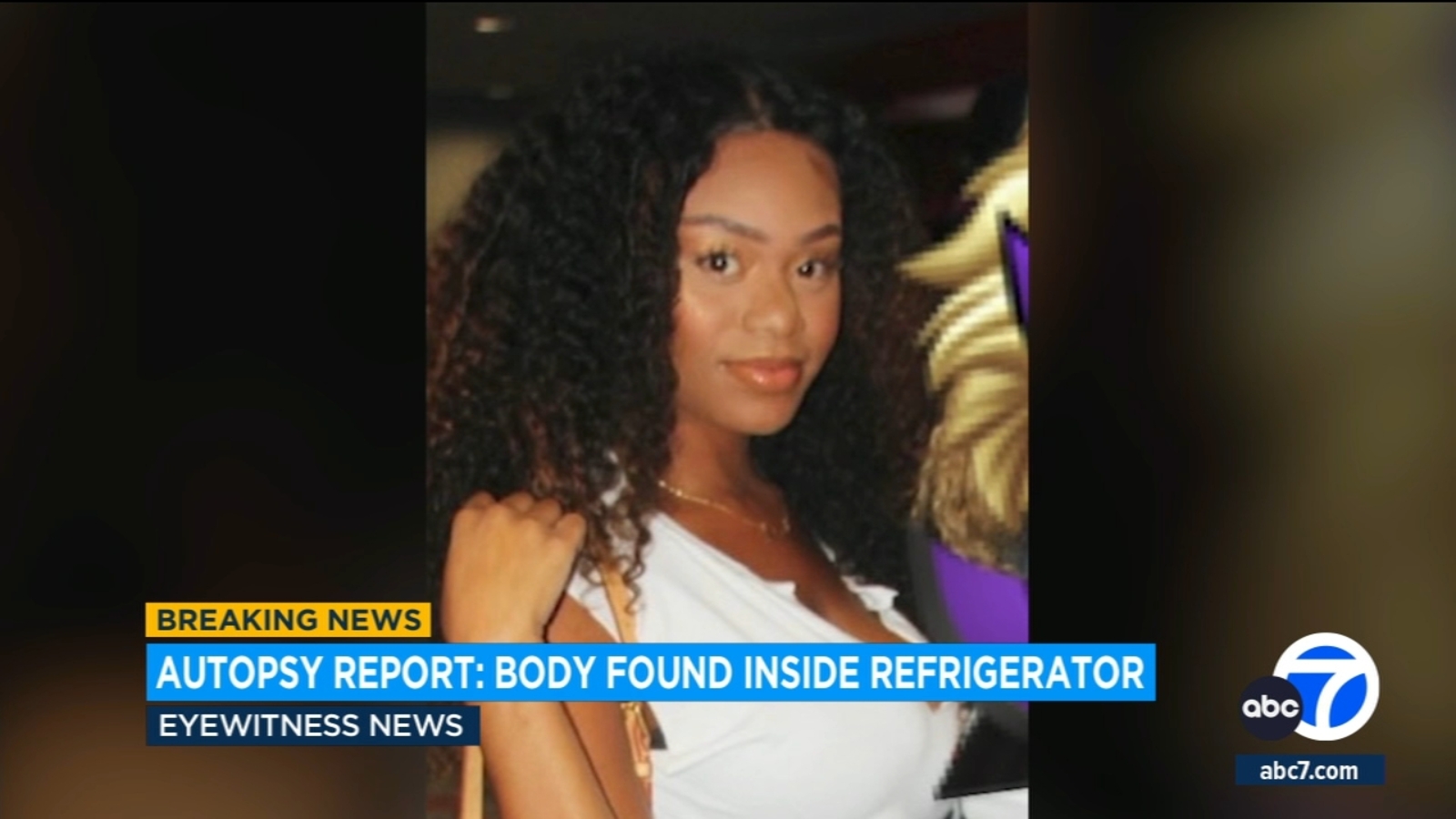 Model found dead in downtown LA apartment was stuffed in refrigerator coroner says