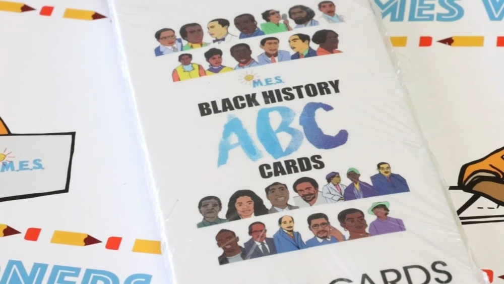 Former kindergarten teacher creates flashcards to teach Black history