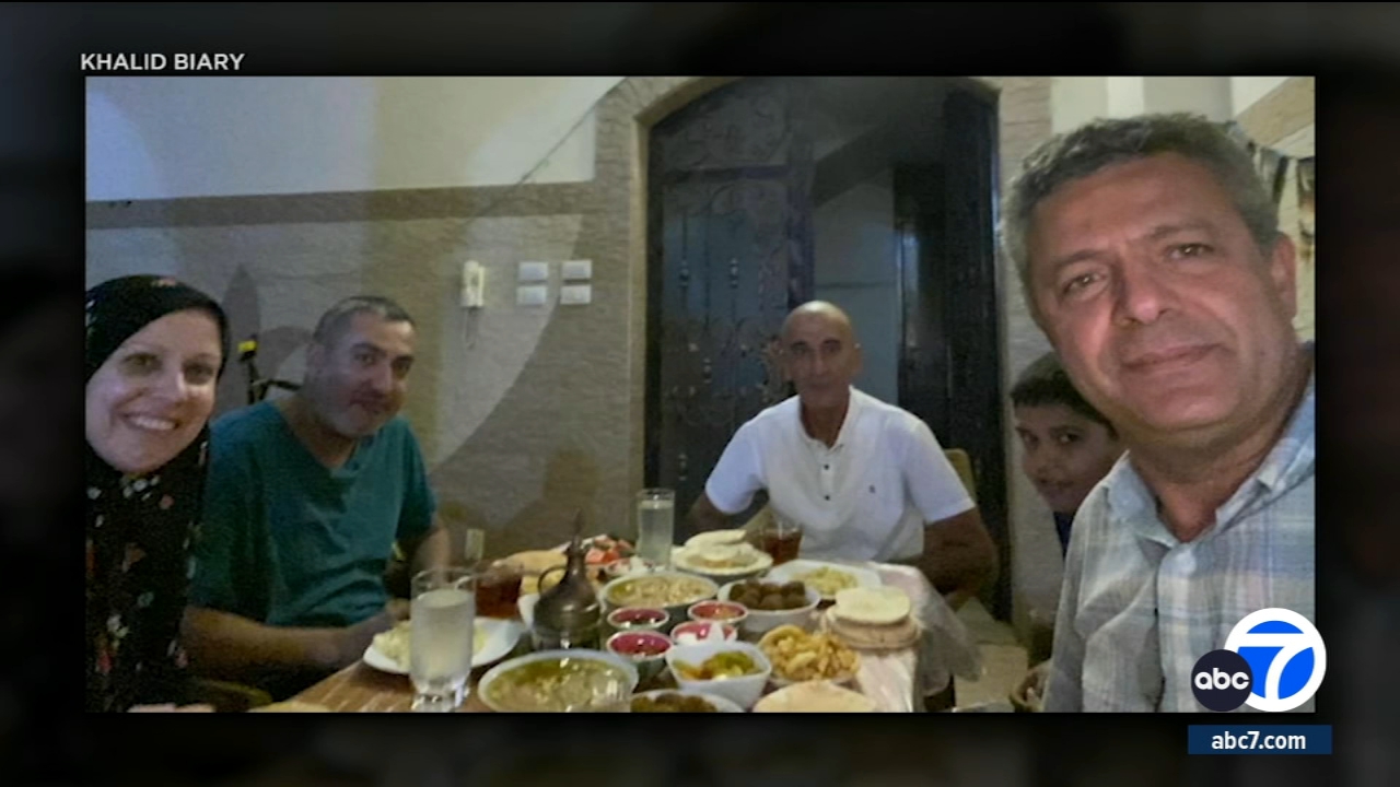 Simi Valley family worries for father trapped in Gaza