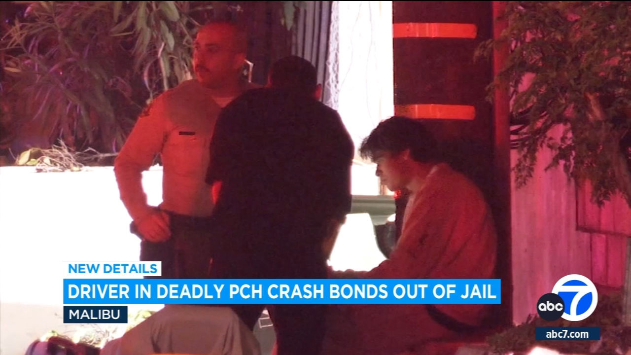 Driver in PCH crash that killed Pepperdine students bonds out of jail