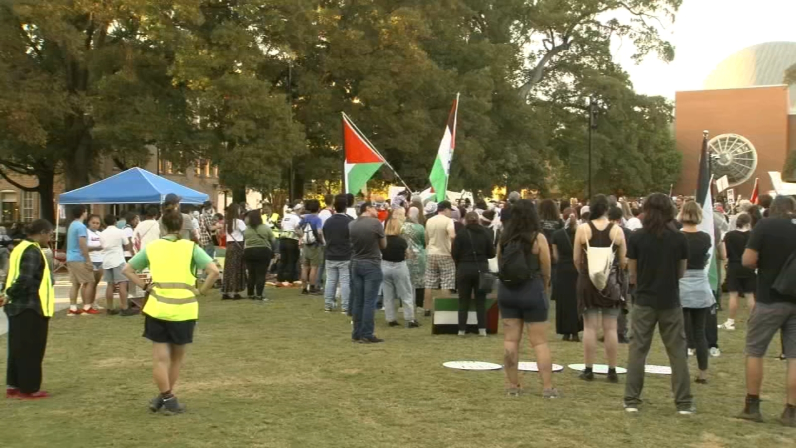Pro-Palestinian protesters host rally in Moore Square for 3rd straight week - Vimarsana News