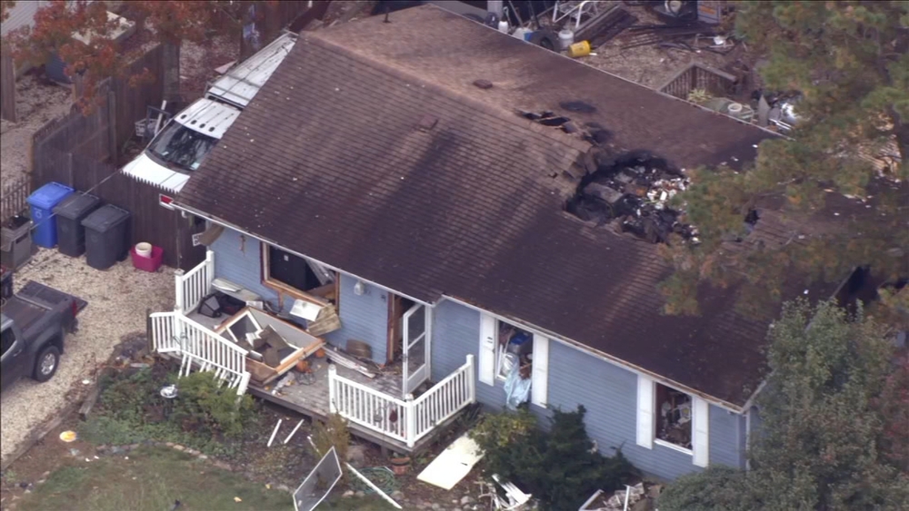 Man severely injured in Stafford Township, New Jersey house explosion