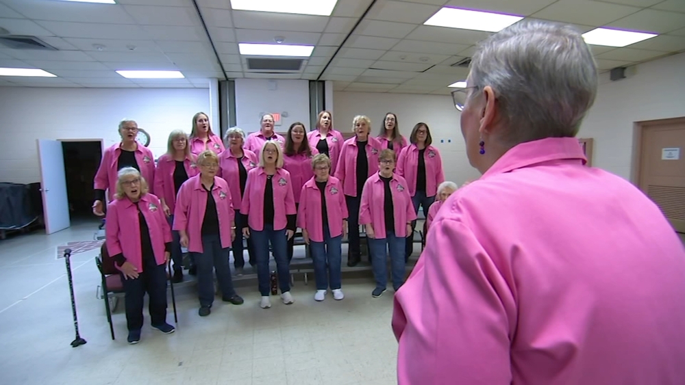 Ringing Hills Chorus prepares to sing barbershop harmony for annual concert in Montgomery County