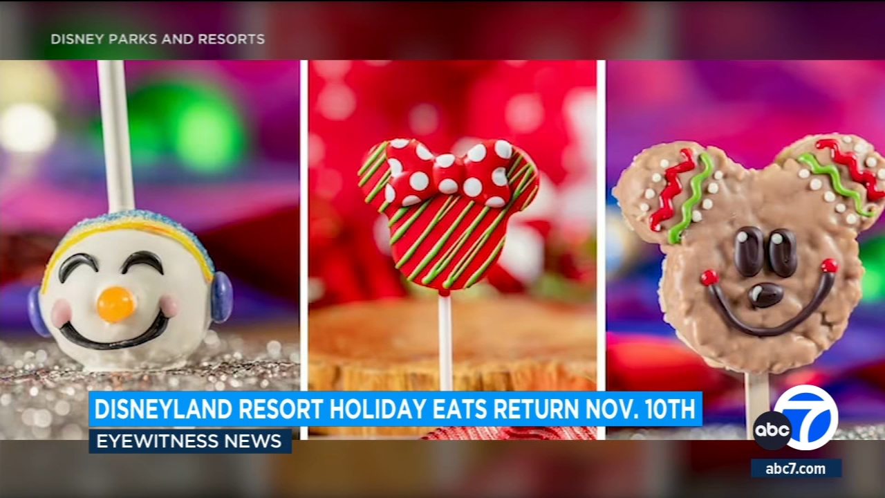 Disneyland holiday treats: Here's what's new this year