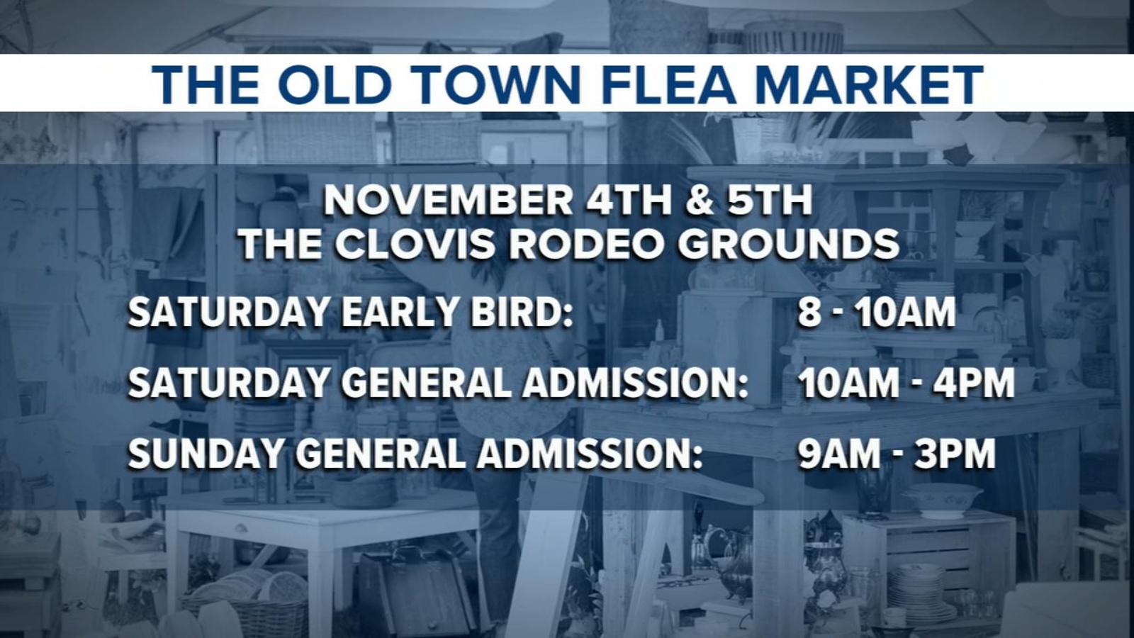 Old Town Flea Market returns this weekend ABC30 Fresno