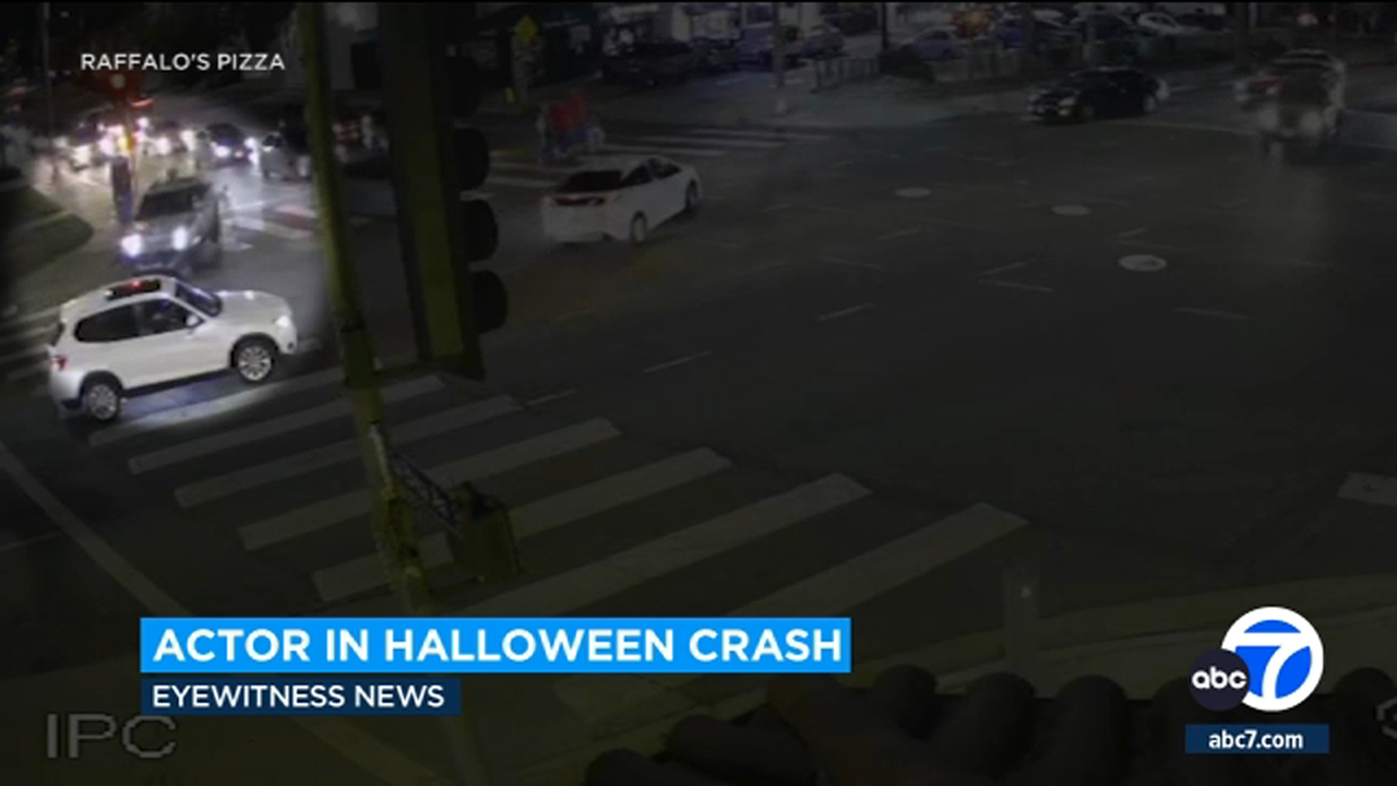 Video shows Hollywood crash involving 'Succession' actor Alan Ruck