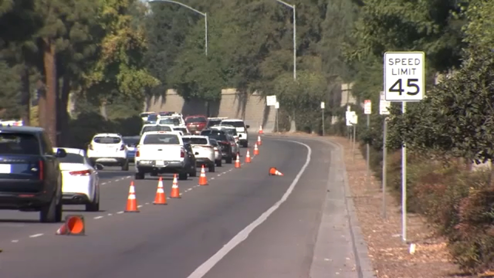 Speed limits dropping across Fresno due to heavy traffic
