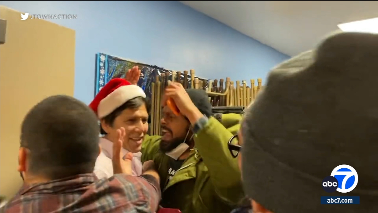 Kevin de León, LA sued by activist over holiday party altercation