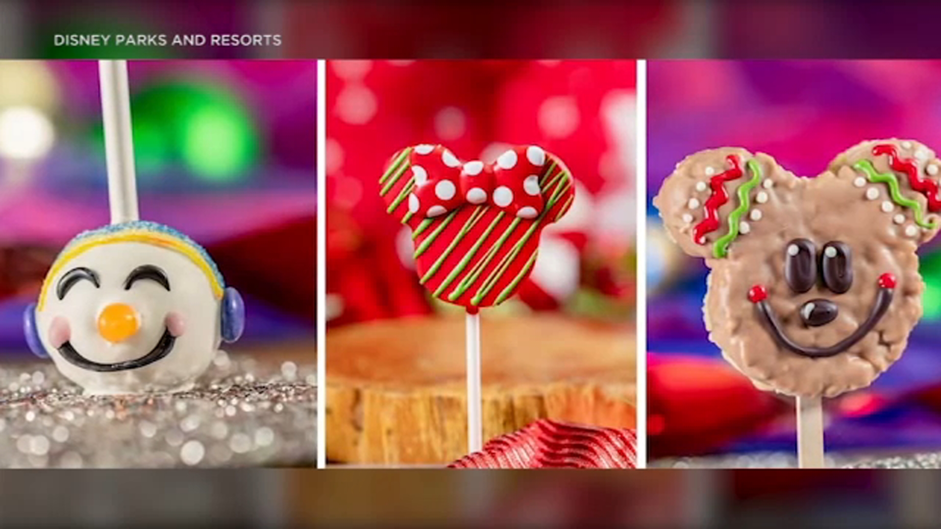 Los nuevos platos festivos para esta temporada navideña en Disneyland