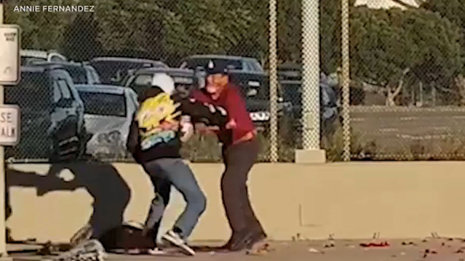 Caught on camera Flower street vendor in Hawthorne stabbed multiple